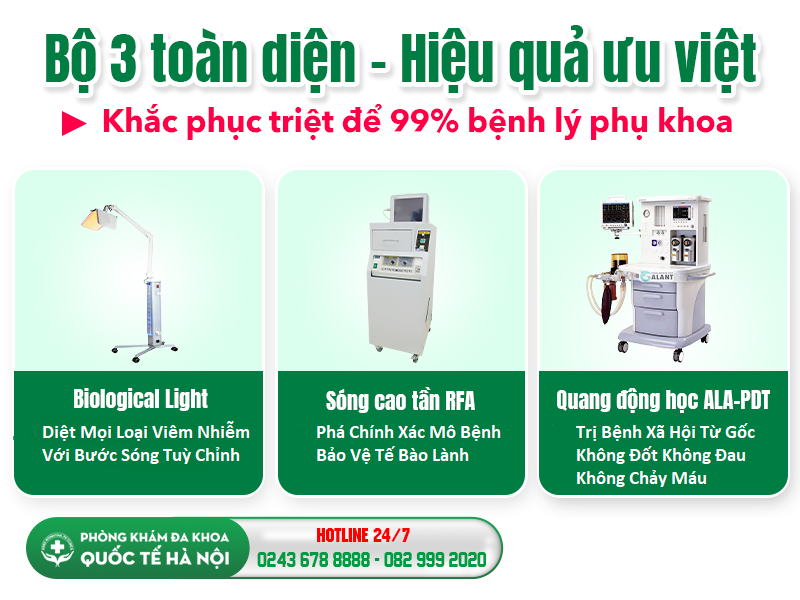 3 thiết bị điều trị PK